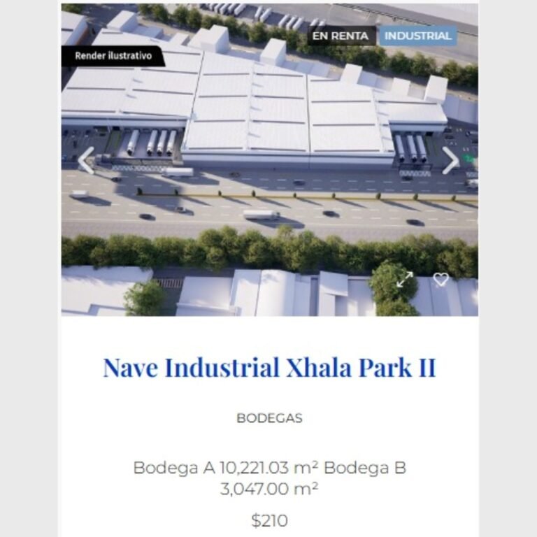 renta Nave Indutrial Xhala Park 768x768